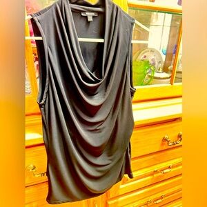 Cowl Neck top black